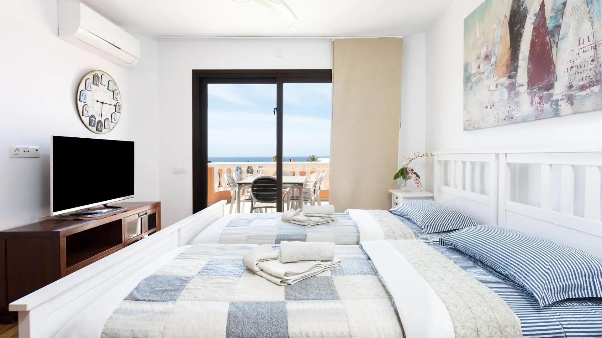 Lägenhet Attic Las Vistas Mit Wunderschoenem Meerblick Playa de las Americas  Spanien